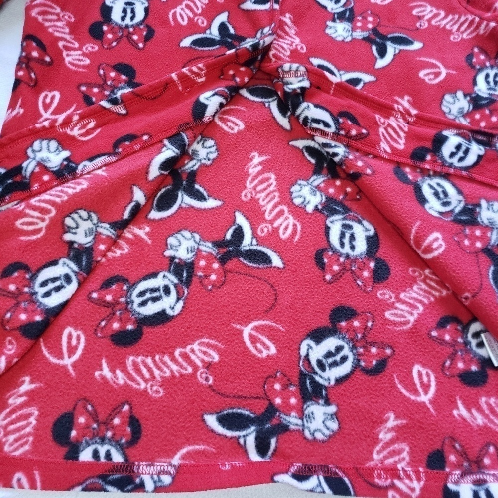 Disney minnie red print PJ top - Picture 5 of 5